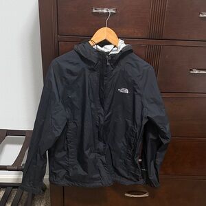 The North Face Women’s Black Hooded Rain Jacket